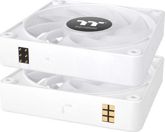 Thermaltake Ventiliatorius - CT120 EX ARGB (3x120 mm, PWM, magnetinė jungtis), baltas
