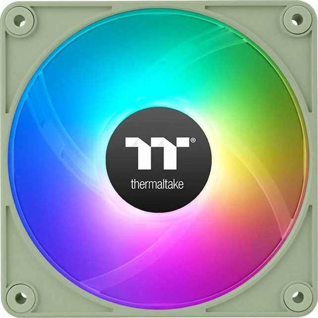 Thermaltake CT120 EX ARGB Sync ventiliatorius, 3 vnt., žalias (CL-F196-PL12MG-A)
