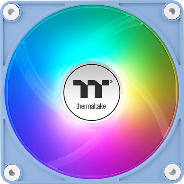 Thermaltake CT120 EX atvirkštinio ARGB sinchronizavimo 3 ventiliatorių pakuotė, mėlyna (CL-F198-PL12BU-A)