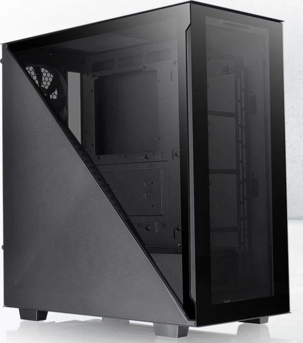 Thermaltake Divider 300 grūdinto stiklo dėklas - Juoda
