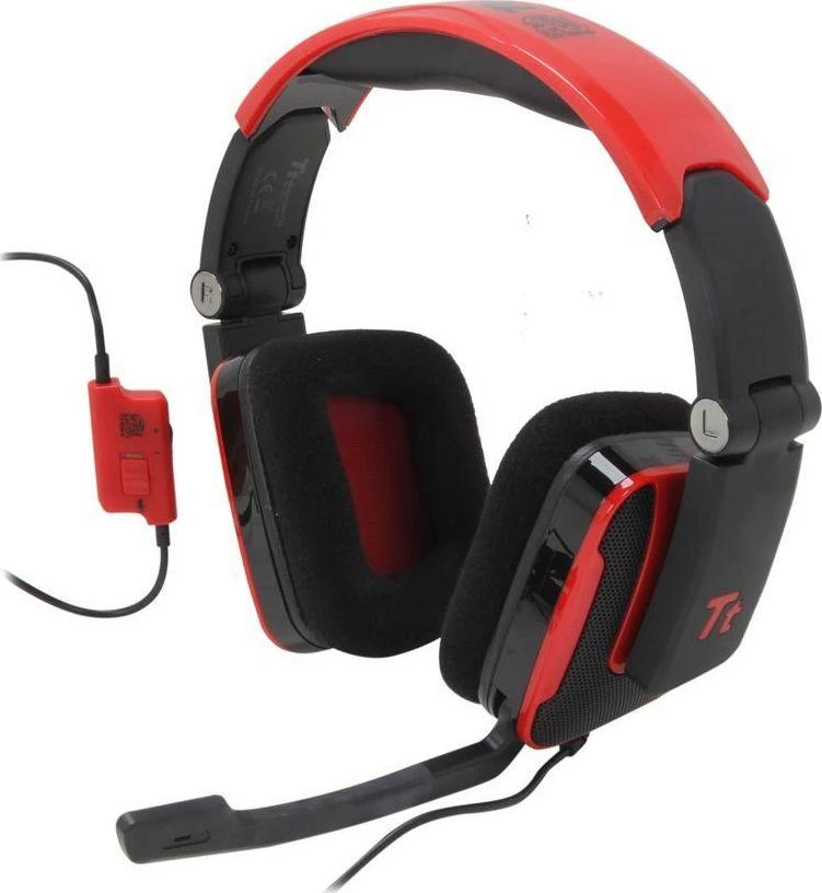 Thermaltake eSports Shock Blasting ausinės su mikrofonu