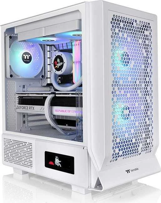 MIDI Thermaltake Ceres 330 TG ARGB Snow Baltas