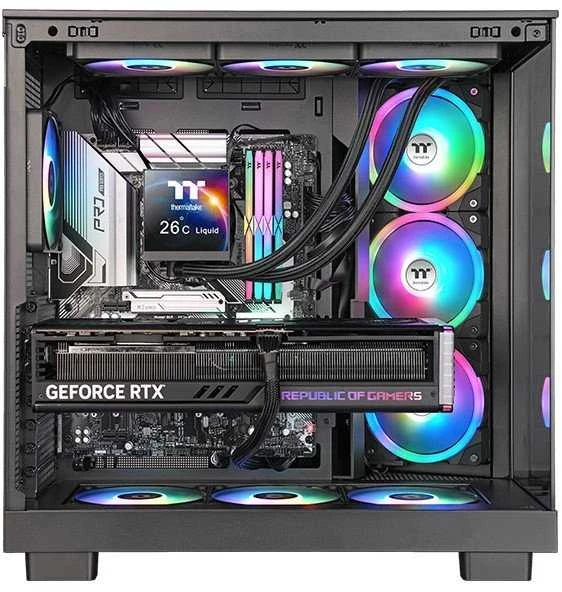 MAGFloe 420 aušintuvas su LCD ekranu ir RGB ventiliatoriais