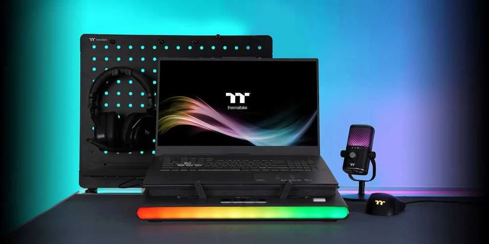 Thermaltake Aušinimo dėklas skirtas notebooka Massive EXTREME (10~18 cali, HUB, LED)