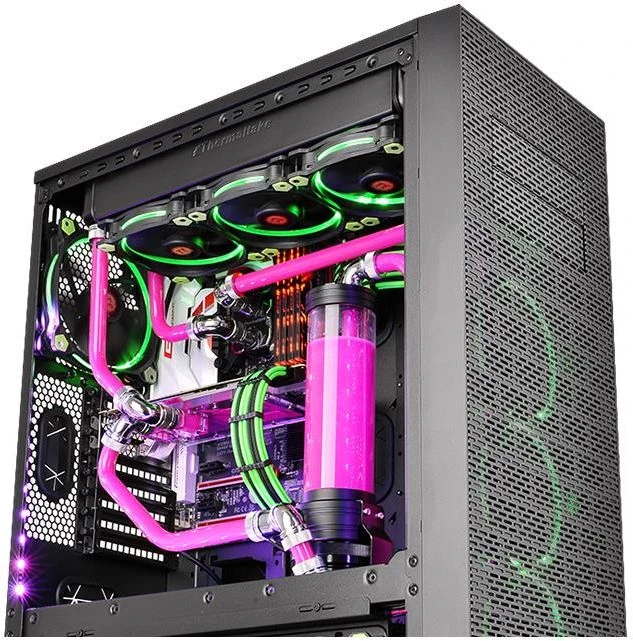 Thermaltake Pacific Tube 45 Degree 16mm Juodas (CL-W098-CA00BL-A)