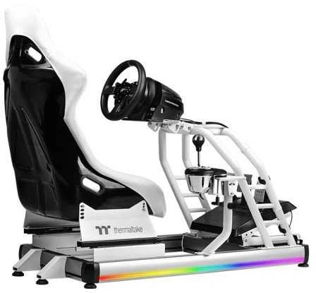 „Thermaltake Racing Simulator Cockpit GR500“ „Snow“ Baltas mažmeninė prekyba (Speditionsversand)