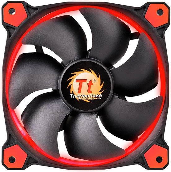 „Thermaltake Riing 12“ raudona