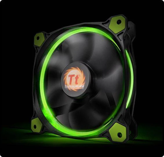 Thermaltake Riing 14 LED ventiliatorius žalias (CL-F039-PL14GR-A)
