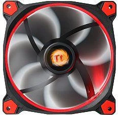 THERMALTAKE Riing 14 Raudonas LED ventiliatorius aukšto statinio slėgio