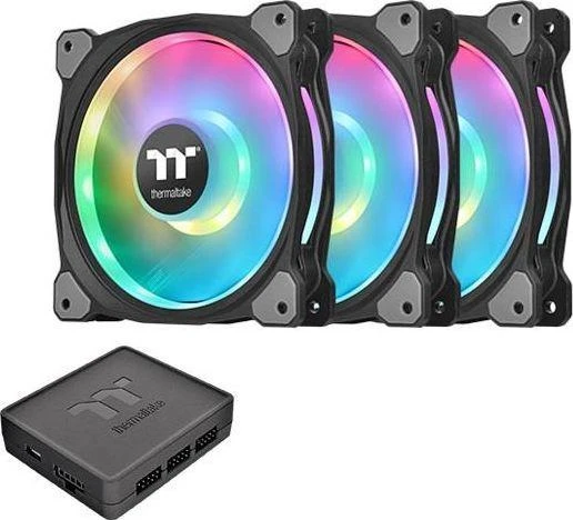 Ventiliatorius Thermaltake Riing Duo 12 RGB 3Pack Fan CL-F073-PL12SW-A