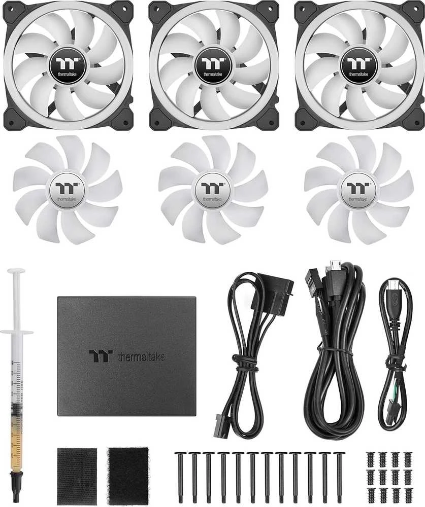 Thermaltake SWAFAN 14 RGB juodas
