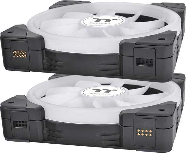 „Thermaltake“ SWAFAN EX14 ARGB ventiliatorius, juodas, 3 pakuotės (CL-F168-PL14SW-A)