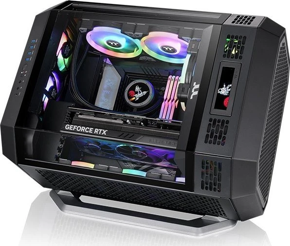 „Thermaltake“ korpuso stovas „Thermaltake“ rinkinys, skirtas „The Tower 600“ / „Juodas“