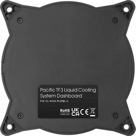 Thermaltake Thermaltake Pacific TF3 skysčio aušinimo sistemos prietaisų skydelis, komplektas (juodas)
