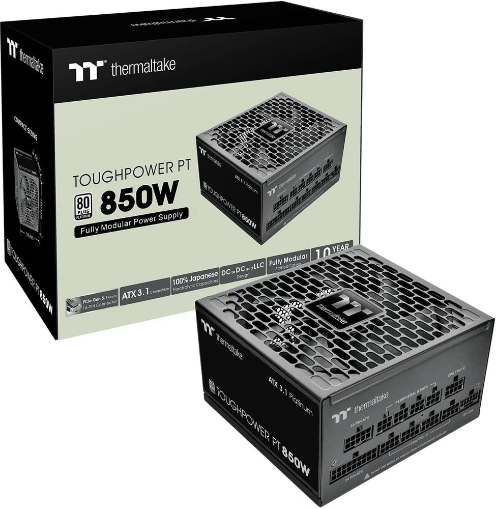 850 W „Thermaltake Toughpower PT“