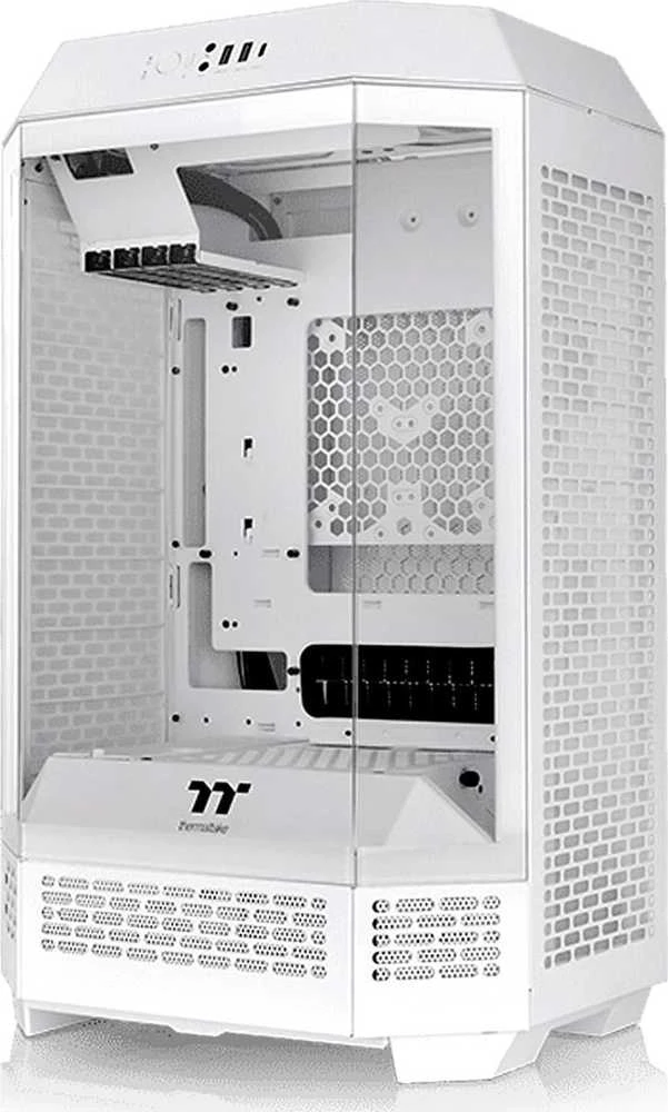 Thermaltake The Tower 300, Tower tipo korpusas - baltas, grūdintas stiklas