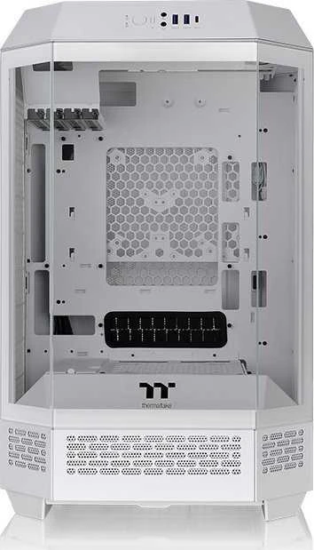 Thermaltake The Tower 300, Tower tipo korpusas - baltas, grūdintas stiklas