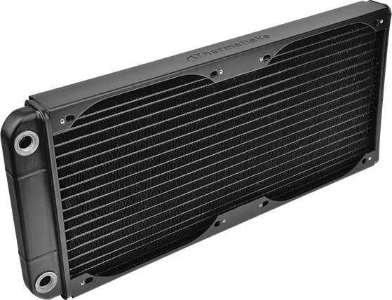 Thermaltake Vandens aušinimo Pacific R540S plonas platus radiatorius (540 mm, plotis 180 mm, 4x G 1/4)