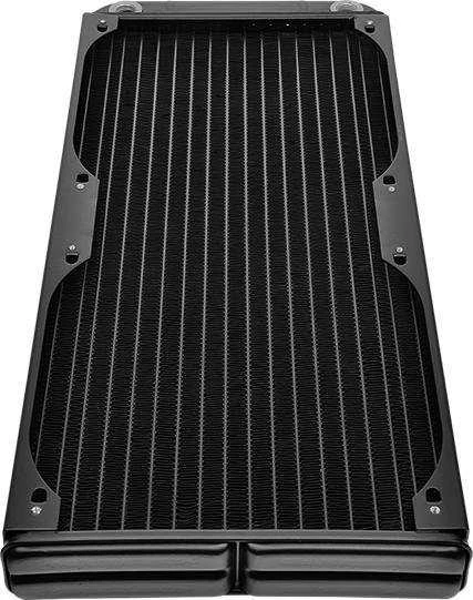 Thermaltake Vandens aušinimo Pacific R540S plonas platus radiatorius (540 mm, plotis 180 mm, 4x G 1/4)