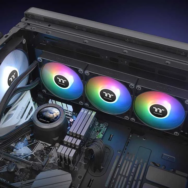 Procesoriaus aušintuvas Thermaltake TH360 V2 Ultra ARGB Sync All-In-One (CL-W384-PL12SW-A)