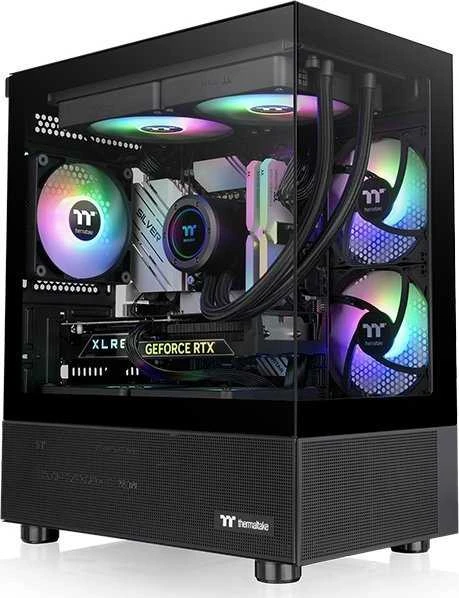 Midi Thermaltake View 170 TG ARGB Juodas