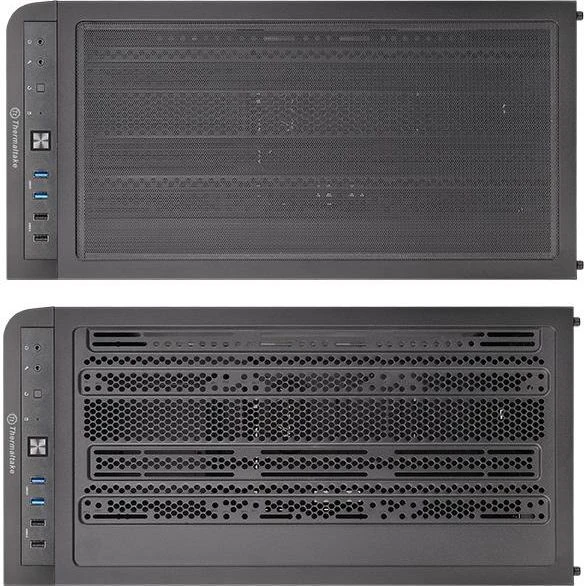 Korpusas Thermaltake View 31 USB3 Juodas Tempered Glass