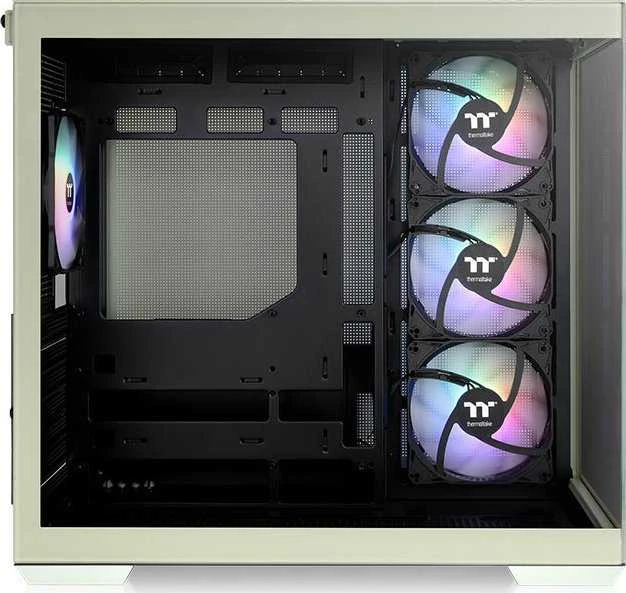 Midi Thermaltake View 380 TG ARGB Matcha Žalias