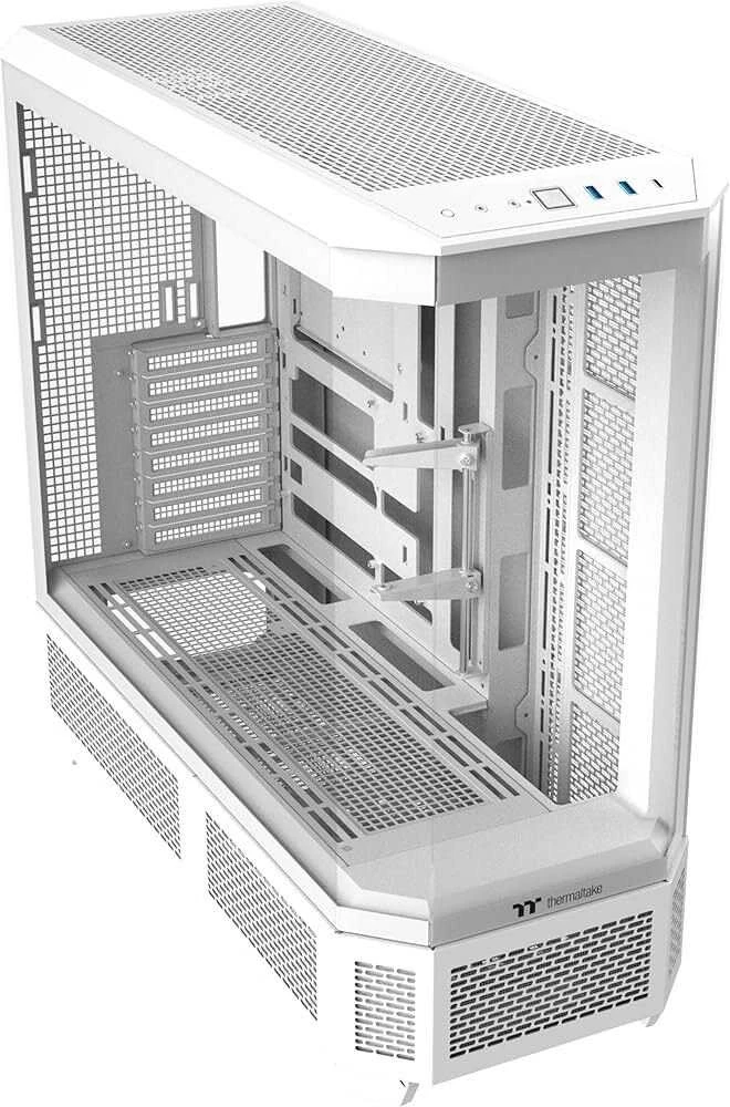 „Thermaltake View 600 TG Snow Baltas“