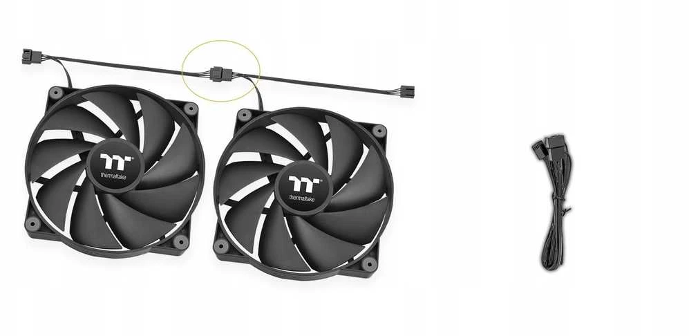 Thermaltake CT200 ventiliatoriai su magnetine jungtimi