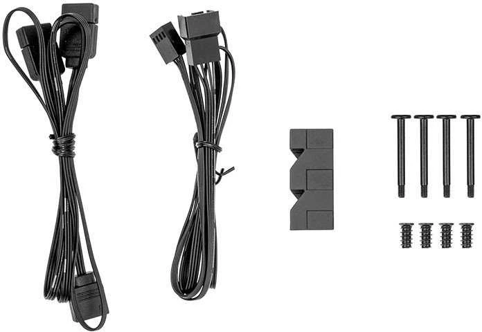 Thermaltake CT200 priedų komplektas: laidai, adapteris ir varžtai