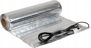 Thermoval Aliuminio šildymo kilimėlis WT 2010 AL - 150/10,0m2 - vienpusis maitinimas 1500W, po skydeliu