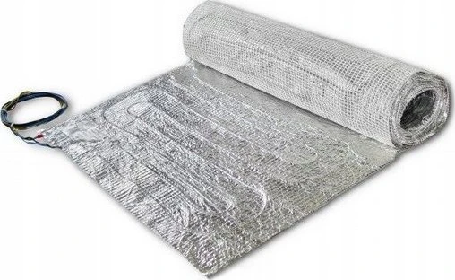 Thermoval Aliuminio šildymo kilimėlis WT 2010 AL - 150/10,0m2 - vienpusis maitinimas 1500W, po skydeliu