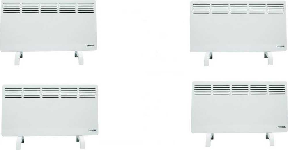 Šildytuvas Thermoval Elektrinė konvektorinis šildytuvas T 17 PRO - 500 W IP24Grindinis šildymas