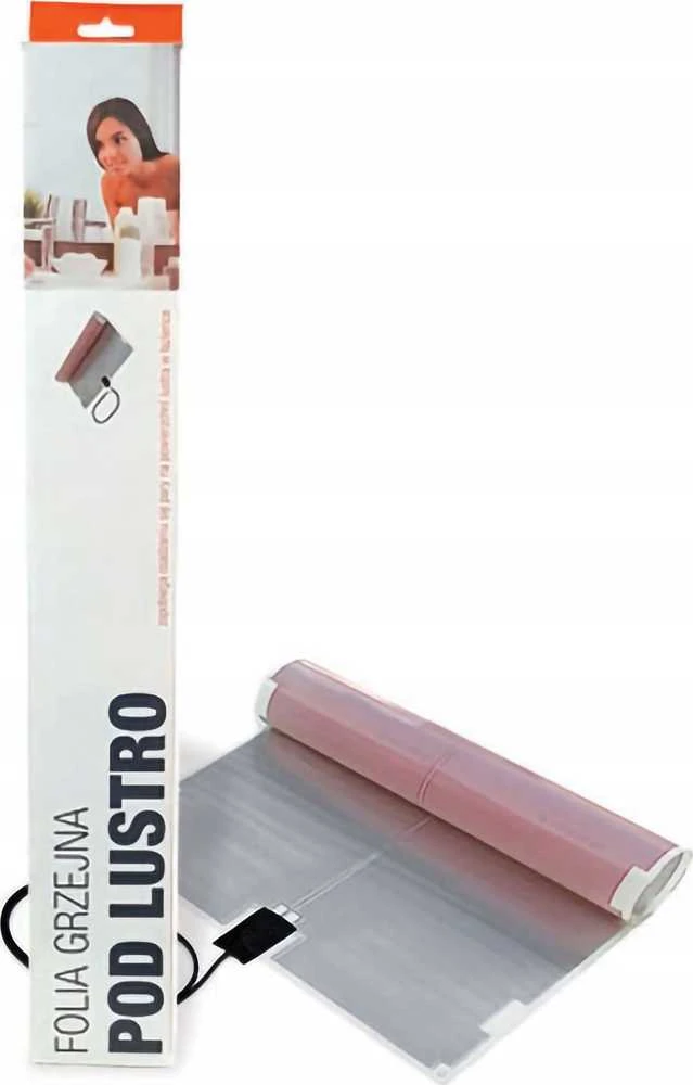 Thermoval F6 šildymo folija – vienpusė, elektra valdoma, 550x600 veidrodžiams