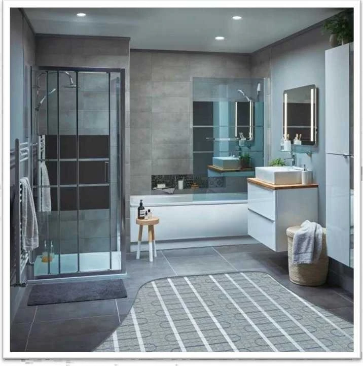 Thermoval Šildymo kilimėlis televizoriaus plytelėms RSHM 160W/m2 9,0 m2