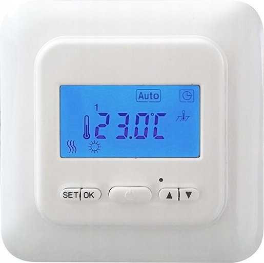 Thermoval Šildymo kilimėlio rinkinys vienpusio maitinimo WT 2010 AL, 150 W/m2, 6,0 m2, reguliatorius TVT 04 EDOgrzewanie podłogowe