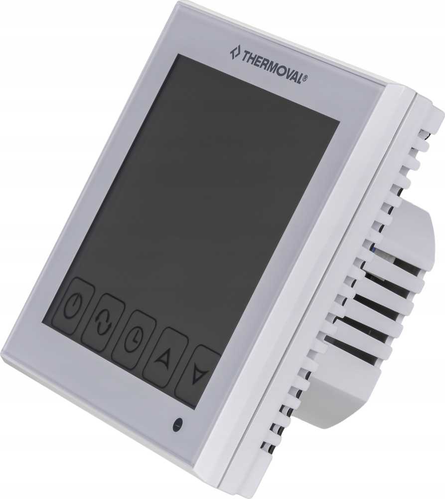 Thermoval Šildymo kilimėlio rinkinys, vienpusis maitinimas WT 2010 AL, 150 W/m2, 10,0 m2, reguliatorius TVT 31 WiFi