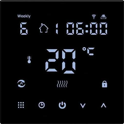 Thermoval TV padėklo rinkinys TO 170/2.0 TVT 45 juodas WIFI (DWZ)