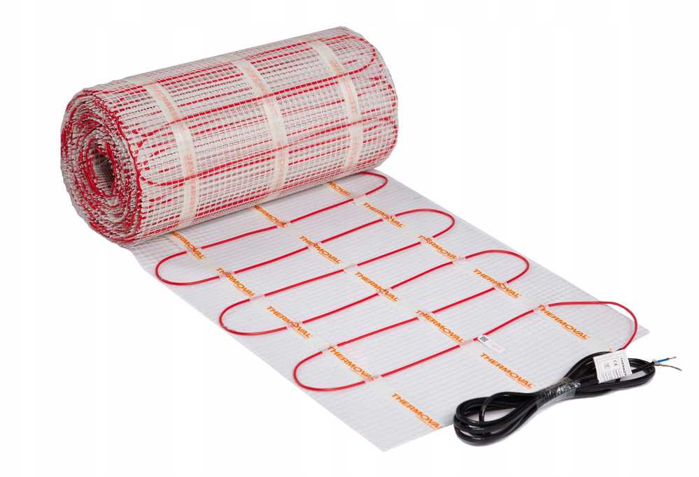 Thermoval Šildymo kilimėlis TV TO 50 170W/m2, 9m2, vienpusis maitinimas 230V