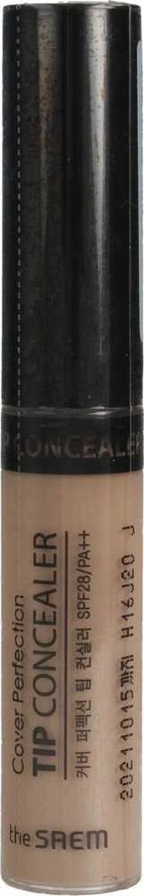 theSaem The Saem Maskuoklis Cover Perfection Tip Maskuoklis 02 Rich rusvai gelsvas-6,5g