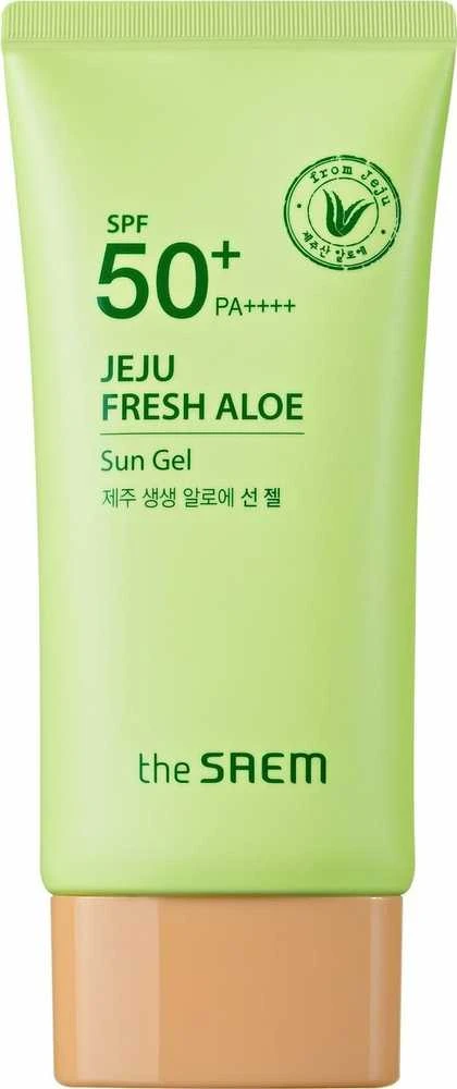 The Saem Jeju Fresh Aloe Sun Gel apsauginis gelis nuo saulės SPF 50+ PA++++-50g