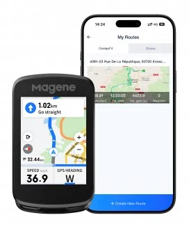 Navigacija GPS THI Magene C606 V2 dviračio kompiuteris