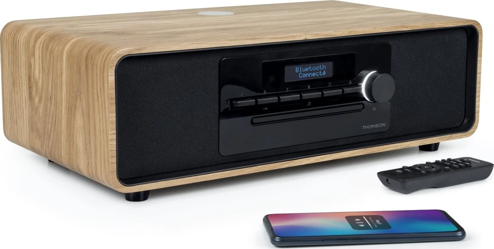 Muzikinis centras Thomson Thomson Mini Tower COZY Bluetooth CD radijas DAB radijas 60W