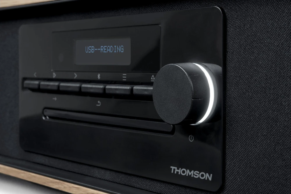 Muzikinis centras Thomson Thomson Mini Tower COZY Bluetooth CD radijas DAB radijas 60W