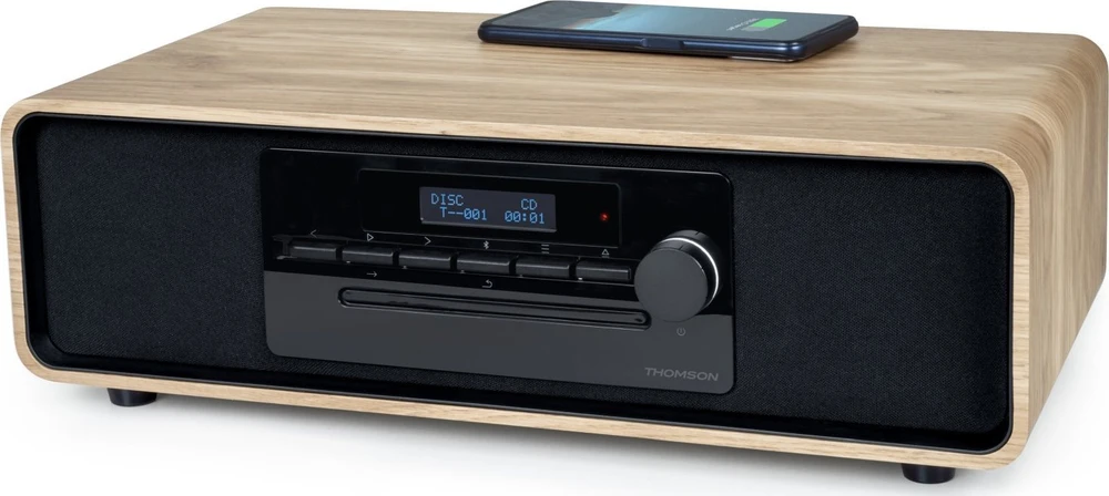 Muzikinis centras Thomson Thomson Mini Tower COZY Bluetooth CD radijas DAB radijas 60W