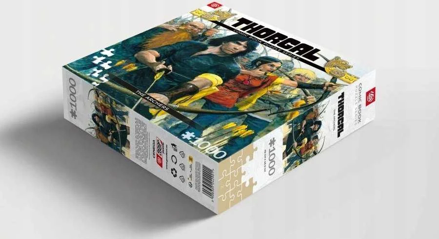 Dėlionė Cenega Puzzle Good Loot komiksų knyga – Thorgal: The Archers 1000 vnt.
