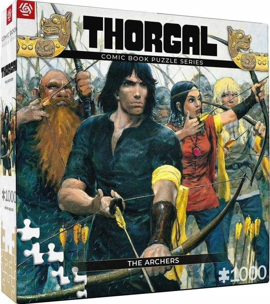 Dėlionė Cenega Puzzle Good Loot komiksų knyga – Thorgal: The Archers 1000 vnt.