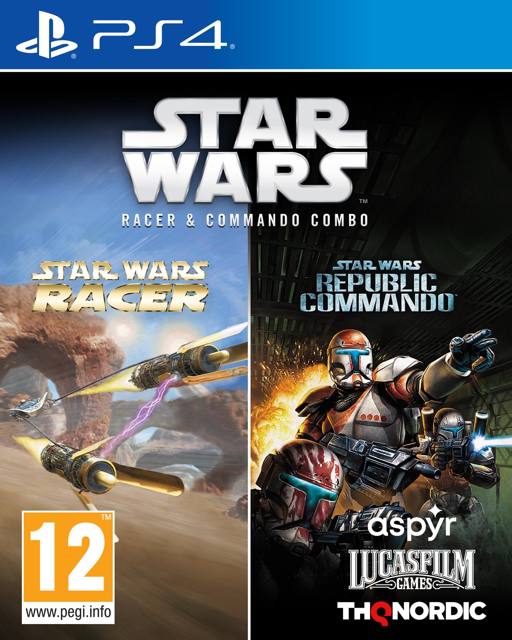 THQ Nordic Žaidimas PS4 Star Wars Racer + Republic Commando
