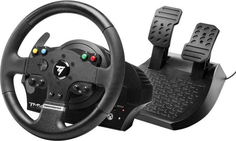 Žaidimų vairas THRUSTMASTER TMX FFB/4460136, Juodos spalvos aprašymas - Prekės nuotrauka
