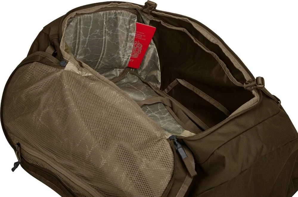 Thule | Landmark, 60 l | Kelioninė kuprinė | Tamsiai chaki spalvos